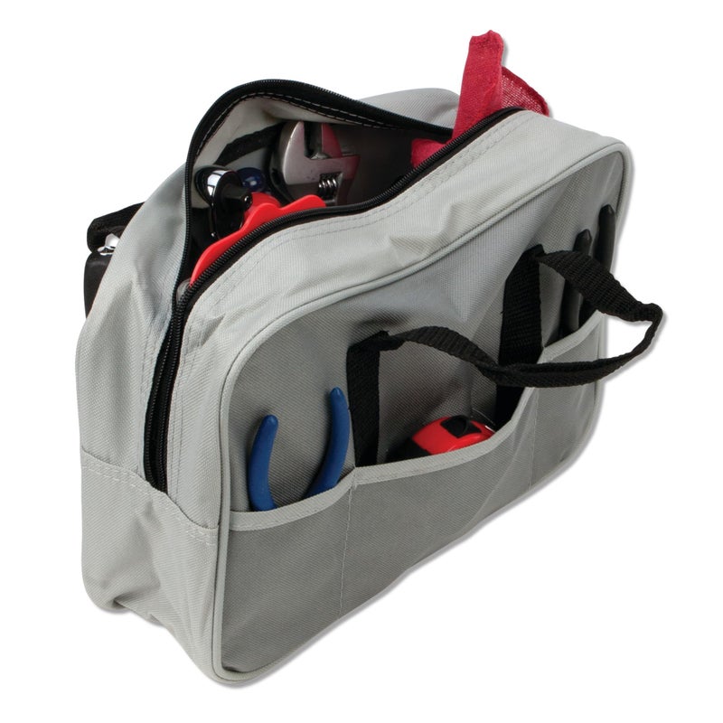 Performance Tool 1472 13-Inch Tool Bag Tough, Durable Nylon Design. Store Wrenches, Screwdrivers and Much More - Image 1